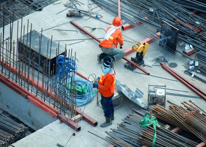 Trabajos de campo con estación total